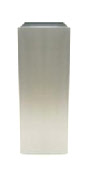 Tall square aluminium plant containers Tall square aluminium plant containers
