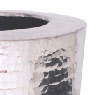 Hammered finish aluminium plant containers Hammered finish aluminium plant containers